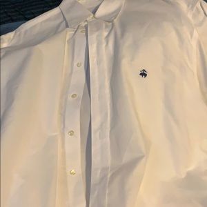 White Brooks Brothers button down